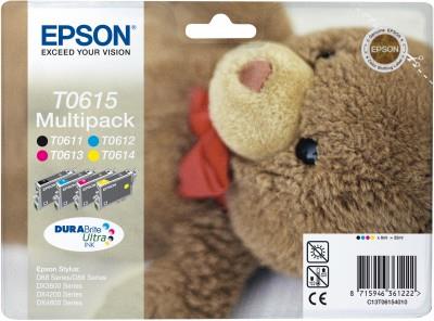 EPSON Cartuccia originale Epson T0615 multipack nero e tricromia